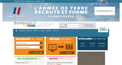 Desktop Screenshot of bankexam.fr